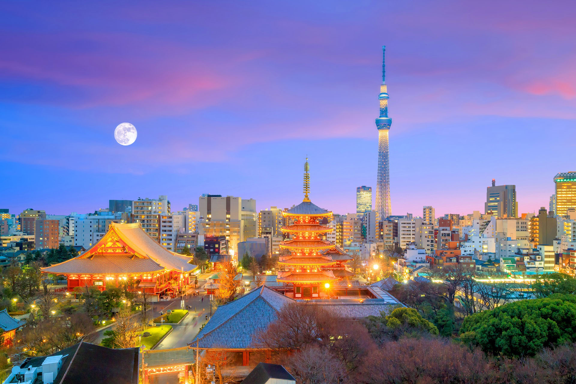 Famous places in Japan